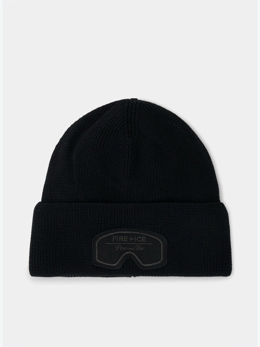 Free People x Bogner Fire & Ice Zaida Beanie Hat in Black